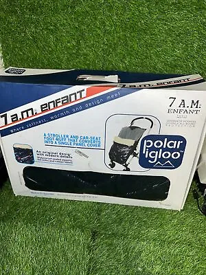 7AM Enfant Stroller Carseat Footmuff - Polar Igloo LS200 Baby Cover M 6-18month • $69.99