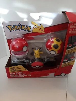 $24 • Buy  Pokemon - Clip `N` Go Poke Ball Belt Set (Poke Ball, Re (UK IMPORT) Toy NEW