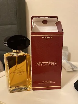 Mystere Rochas Eau De Parfum For Women 3.4 Oz 100ml Vintage Spray Rare Perfume • $460.95