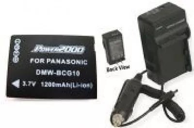 Battery + Charger For Panasonic DMC-TZ27 DMC-TZ30 DMC-ZS20 DMC-TZ31 • $30.94