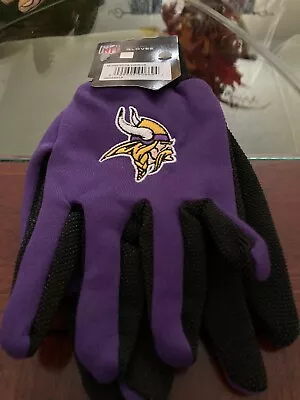 Minnesota Vikings Sport Utility Gloves - Multicolored W/Black Palm • $6