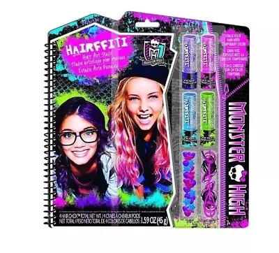 Monster High Hair Graffiti Art Studio. Fun For Coloring Hair! NEW! For Easter!?? • $14.99