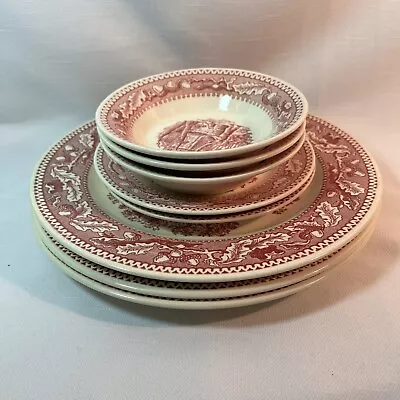 7 Pieces Vintage 1965 Royal Ironstone Memory Lane • $49.99