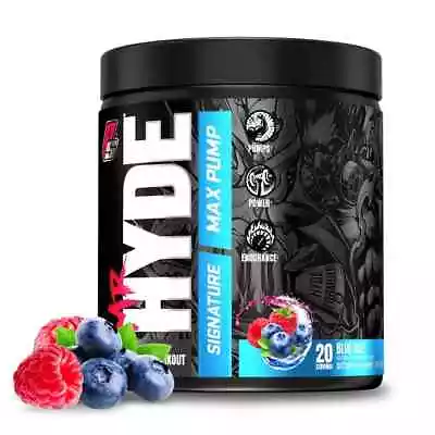 ProSupps Mr. Hyde Signature Max Pump Pre-Workout Blue Razz 20 Servings • $20.99