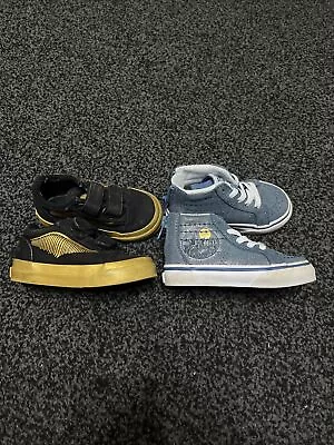 Baby Boys Vans Trainers Size 4 Harry Potter • £4