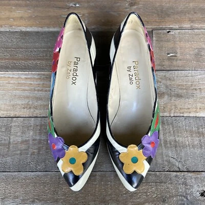 $55 • Buy Vintage Paradox By Zalo Shoes 1980s