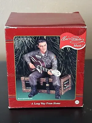 2000 Carlton Cards Elvis Presley Musical Ornament A Long Way From Home • $20