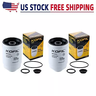 2- TP3018 Fuel Filter For Duramax 6.6L Chevy Silverado/GMC Sierra 2500HD 3500HD • $32.38