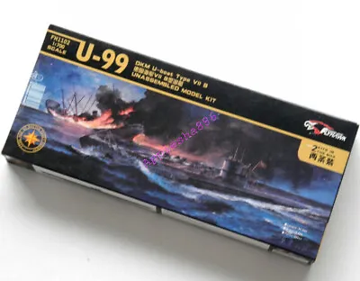 Flyhawk 1/700 1102 German Submarine U-99 (2 Set) Top Quality • £11.99