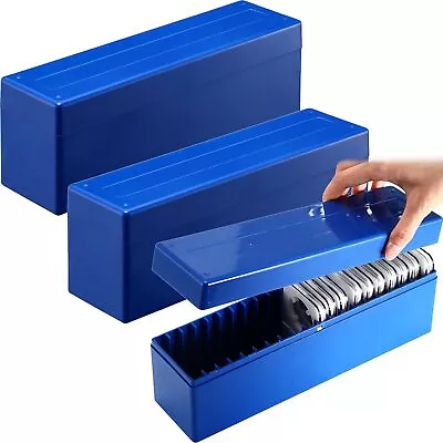 3 Plastic Coin Storage Box Case 20 Slab Coin Holder Tray For PCGS NGC PCCB PMGab • $21.88