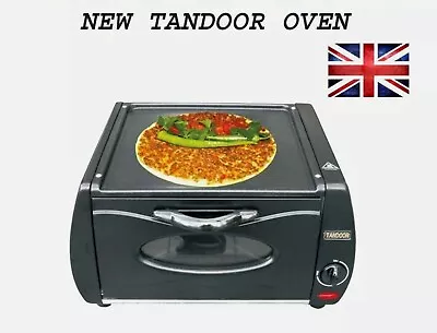  Mini Tandoor Oven Lahmacun Manakish Pizza Chapati Roti Naan Bread Maker Gril • £99.99