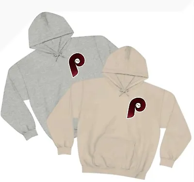 Philadelphia Phillies Heavy Blend Hoodie Sweatshirt Raised Soft Logo • $30.97