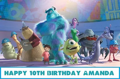 £12.84 • Buy Monsters Inc Edible Cake Topper Decoration