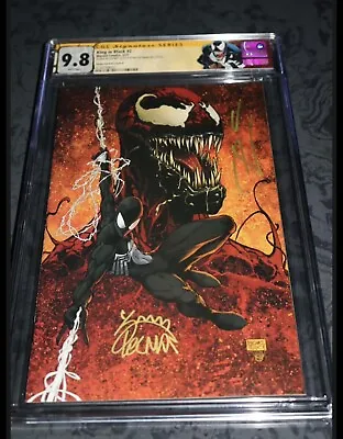 Cgc 9.8 King In Black 2 Michael Turner Cover Cates & Stegman Signed Only 2 Exist • $649.99