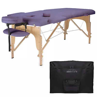 Lavender Portable Massage Table With Carrying Case • $139.99