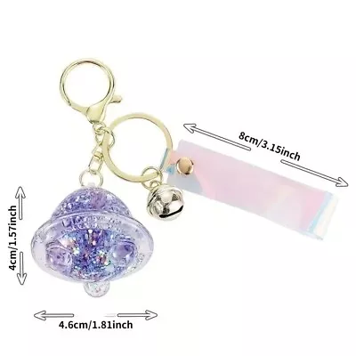 Wholesale Lot Of Glow In The Dark Luminous Quicksand UFO Keychains For Resale • $19.99