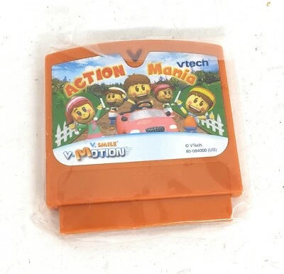 $10.05 • Buy Vtech V.Smile V-Motion Action Mania Video Game Cartridge 80-084000
