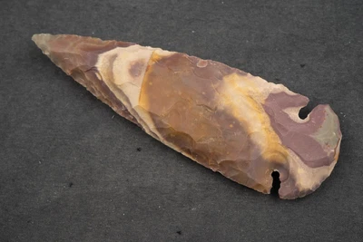 $2.25 • Buy 4.8  Flint Spearhead Ohio Collection Spear Point Knife Blade Arrowhead 542