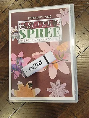 OESD Spree Embroidery   February 2020 • $32