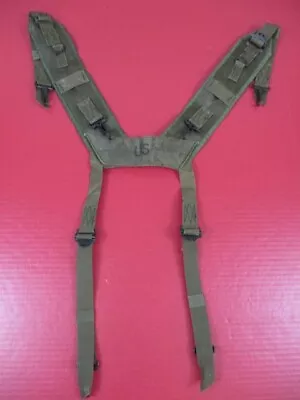 Vietnam Era US Army M1967 Nylon H-Pattern Suspenders - Dtd 1968 - NOS Unissued • $35.99