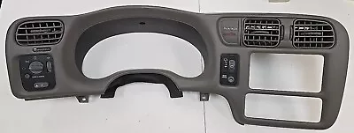 OEM 98-05 S10/Blazer/Jimmy/Sonoma Gauge Cluster Dash Bezel - Pewter - DOUBLE DIN • $159.95