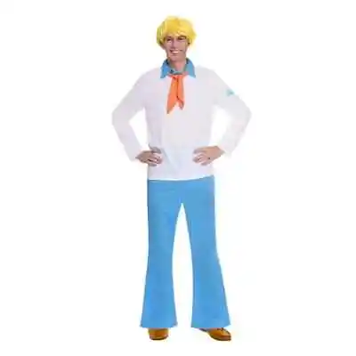 £35.99 • Buy Adult Scooby Doo Fred Fancy Dress Costume