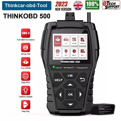 £24.68 • Buy THINKOBD 500 OBD2 Fault Code Reader Scanner Car Diagnostic Tool Check Engine