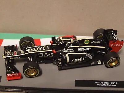 2012 Formula 1  Kimi Raikkonen Lotus E20 1:43 Scale • £24.50