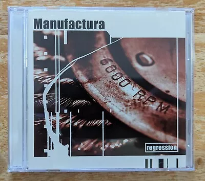 Manufactura- Regression CD- RHYTHMIC NOISE! POWER ELECTRO! AURICLE MEDIA! • $12.99