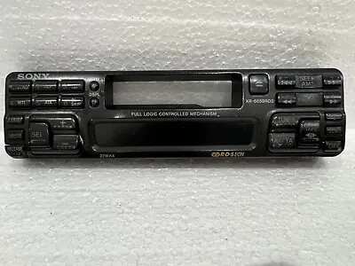 Sony XR-6659RDS 6659 RDS Car Stereo Cassette/Radio RemovableFront Panel Only  • $18.44