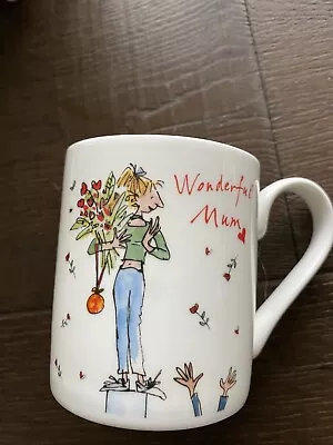 McLlaggan Smith Mug By Quentin Blake - ‘Wonderful Mum’ • £9.95