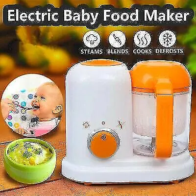 4 In 1 Electric Baby Food Processor Steamer Blender Mixer • £66.60