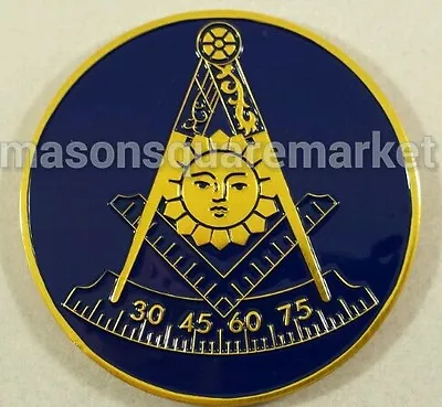 New Freemason Masonic Past Master Car Emblem  • $10.99