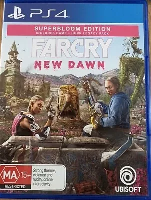 FAR CRY NEW DAWN - Sony PlayStation 4 PS4 ACTION Shooter Video Game - Farcry • $16