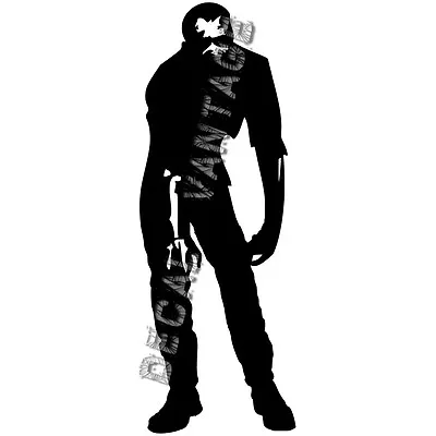 Zombie Full Body Vinyl Sticker Decal Hunter Horror Walker - Choose Size & Color • $3.48