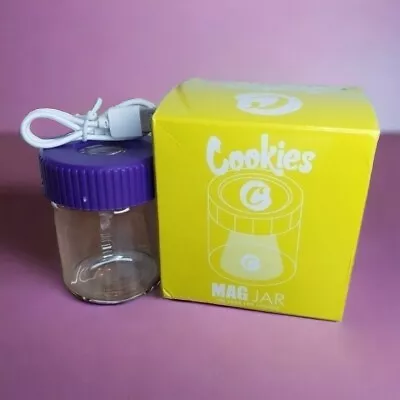 Purple Cookies Mag Jar 10x Lens LED Lighted New Open Box • $9.99