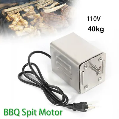 Electric Rotisserie BBQ Grill Spit Motor Chicken Pig Roaster Motor 40 Kg 110 V • $56.05