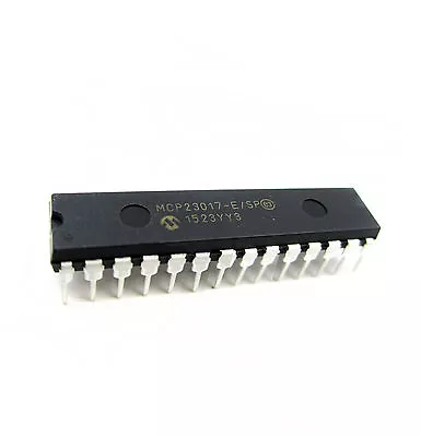 2PCS MCP23017 MCP23017-E/SP DIP28 16-Bit I/O Expander With I2C Interface IC NEW • $6.55