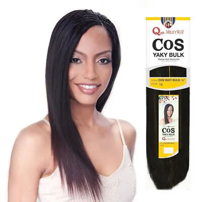 Milky Way Human Hair Master Mix For Braiding COS YAKY BULK -closeout Sale!! • $16.99