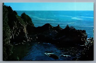 Postcard Saddle Rock Julia Pfeiffer Burns State Park Pacific Ocean CA Unposted • $3.95