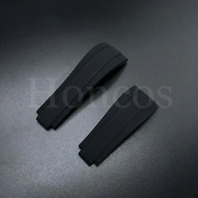 20mm Watch Band Strap Rubber Fits For Rolex OysterFlex Daytona Sub Yachtmaster • $19.99