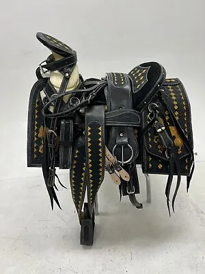 KingSaddle Mexican Leather Horse Saddle/ Silla De Montar Estilo Charro • $699