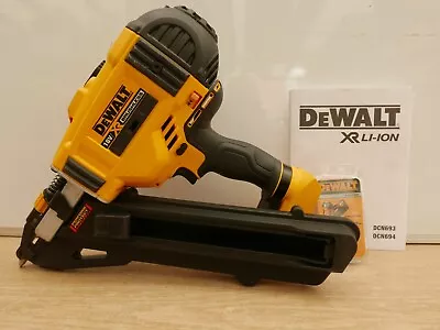 £598.89 • Buy DeWalt XR 18V DCN694 Brushless Metal Connector Nailer Bare Unit