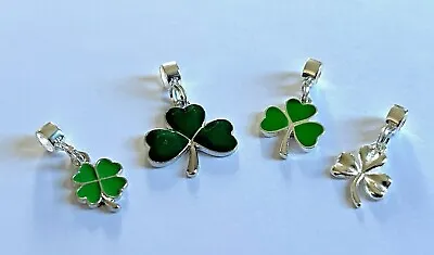 Sterling Silver Charm Carrier With Alloy Ireland Theme Charm. Choice Of 4 Charms • £6.80