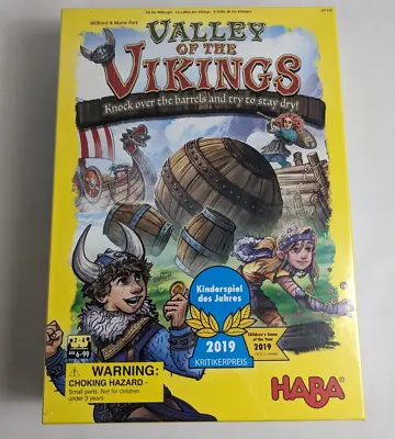VALLEY OF THE VIKINGS Board Game NEW IN SHRINK HABA 2019 • $32.49