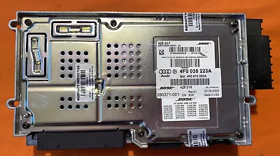 $125 • Buy 2006 -2009 Audi A6 S6 C6 Bose Amp Stereo Radio Amplifier P/n: 4f0 035 223a