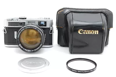 ''VIDEO'' Canon 50mm F/0.95 Dream Lens Canon 7 Body Case & Metal Cap From JAPAN • $2299.99