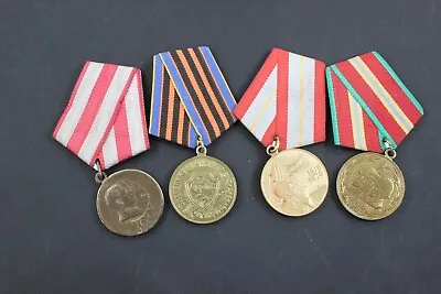 (4) Imperial Russian World War I USSR CCCP Military Veteran’s Combat Medals • $20