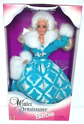 Winter Renaissance Barbie Doll Mattel 1996 Made In Malaysia Vintage NIB • $24