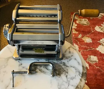 Vintage Imperia Pasta Maker Machine Model SP-150 Heavy Duty Multiple Pasta Types • $45